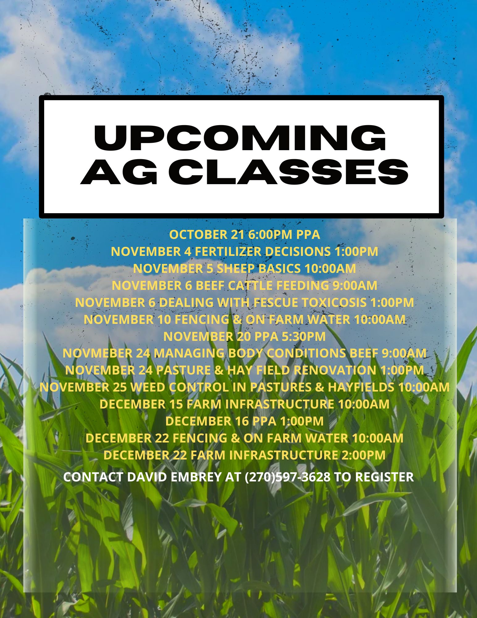 AgClasses
